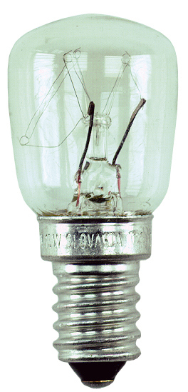 PÄRONLAMPA 25W E14 KLAR  - OSRAM
