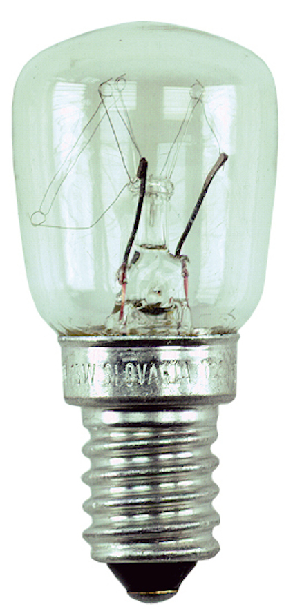 PÄRONLAMPA 25W E14 KLAR 