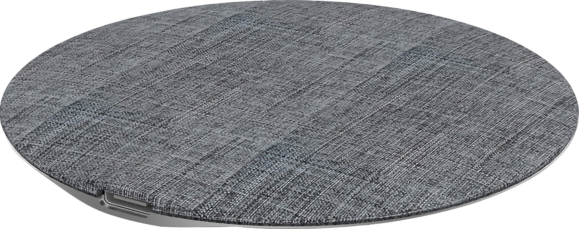 LADDPLATTA QI TRÅDLÖS 15W SILVER/GRÅ - Smartline