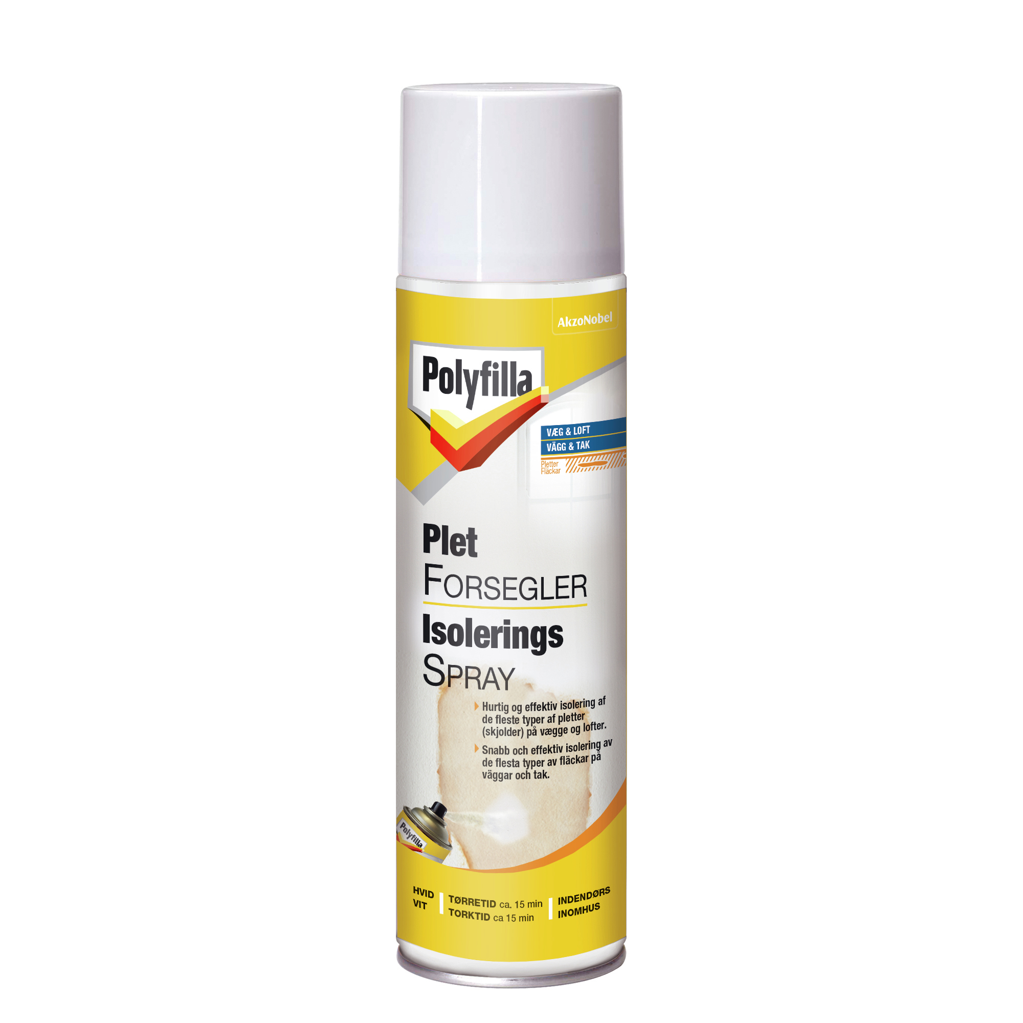 ISOLERINGSSPRAY POLYFILLA 0,25L - Akzo Nobel