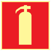 SKYLT 824501 SUPERNOVA BRANDSLÄCKARE SYMBOL 210X210MM - Systemtext