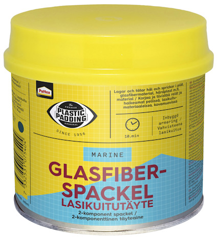 SPACKEL GLASIBER 180ML PLASTICPADDING GLASFIBERSPACKEL