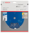 Förpackning av Bosch sågklinga för fiberbetong, 165 mm med blå beläggning och tandad kant.