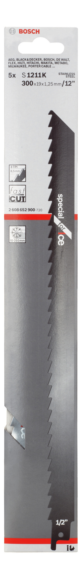 TIGERSÅGBLAD S1211K 5ST  - Bosch