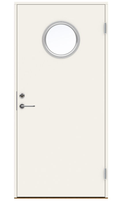 YTTERDÖRRSET P-1000 ALU GLASL NCS S 0502-Y KYM 988X2080 MM V