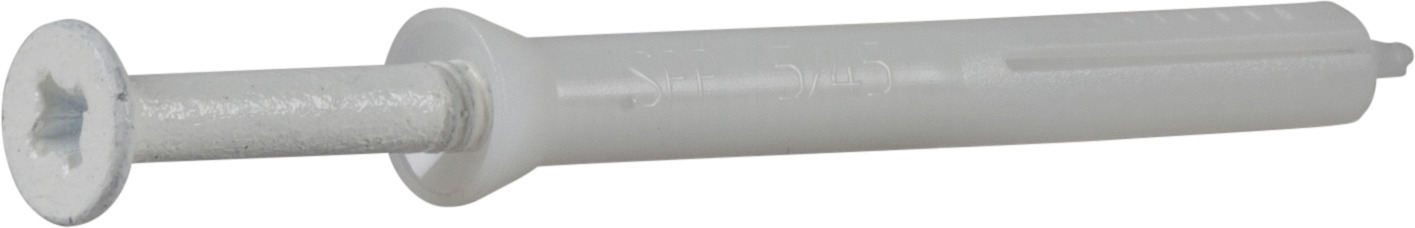 SPIKPLUGG HF MED FÖRSÄNKT KRAGE VIT 5/25/45 200ST - ESSVE