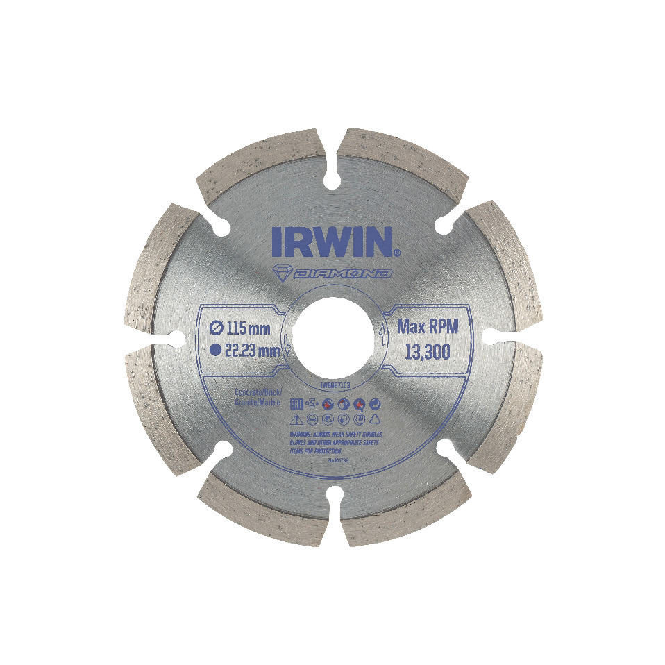 DIAMANTKAPSKIVA STEN 115X 22.2MM - Thomee