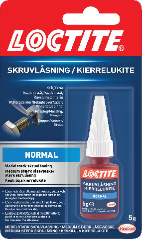 SKRUVLÅSNING NORMAL LOCTITE 5G - LOCTITE