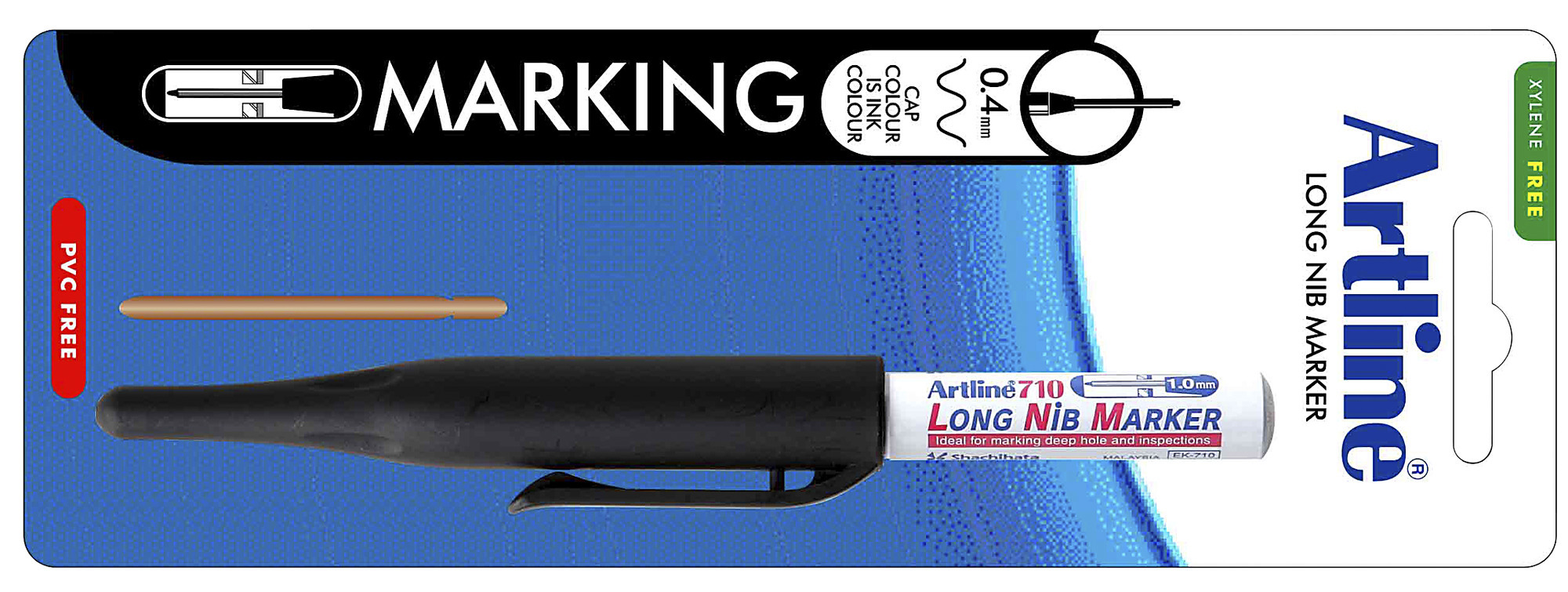 MÄRKPENNA L.SPETS 710 SVART SB - Artline