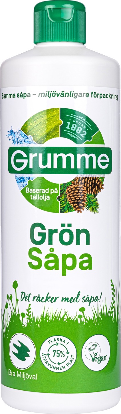 SÅPA GRUMME FLYTANDE GRÖN 0,75L