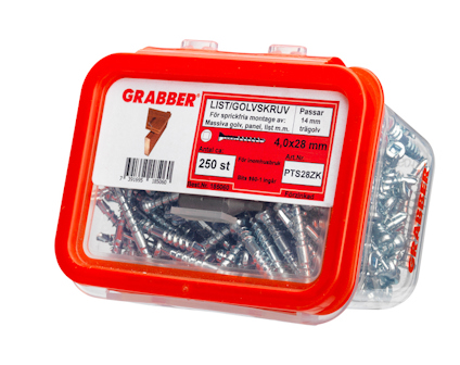 GOLV/LISTSKRUV GRABBER 4,0X28 FZB BORRSPETS BITS 950-1