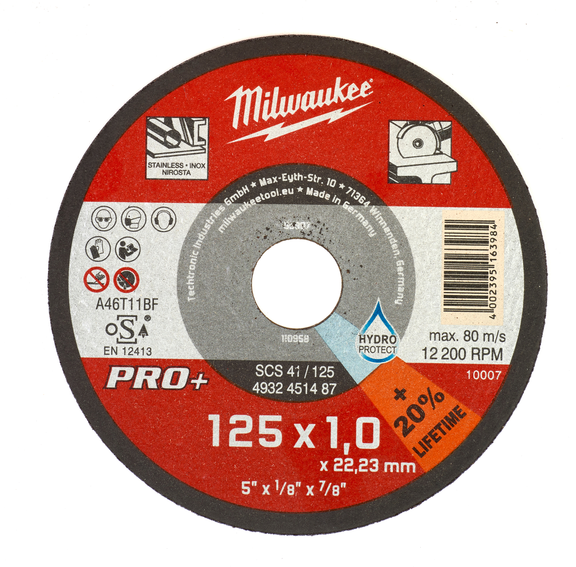 KAPSKIVA SCS41/125X1 PRO+ - Milwaukee