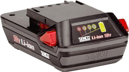 BATTERI FUSION/DURASPIN SENCO 1,5AH 18V LI-ION