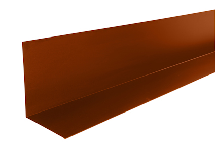 STÅNDSKIVA  HC25 BRUNRÖD  L=2000MM