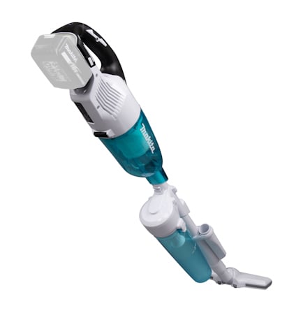 DAMMSUGARE MAKITA DCL281WX13 18V CYKLONFILTER HEPA NAKEN