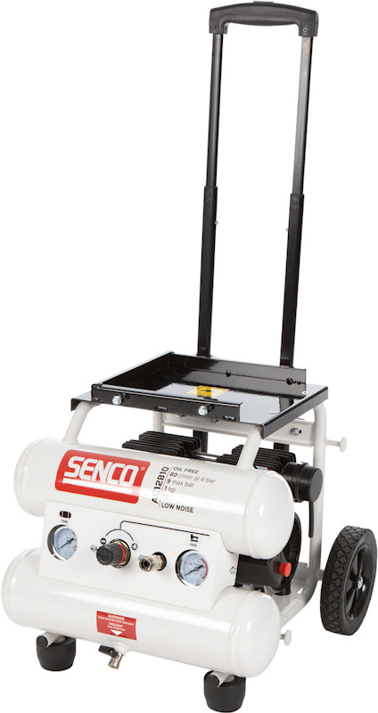 KOMPRESSOR AC12810 LOW NOISE OLJEFRI 9 BAR 10 L 128 L/MIN