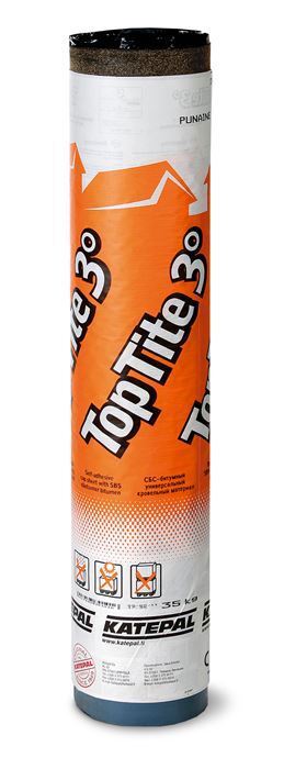 YTPAPP TOPTITE 3, SVART 100 CM X 7 M - TECCA