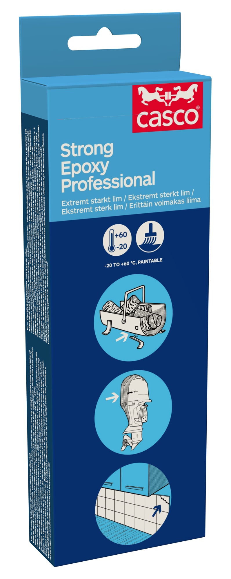 LIM STRONG EPOXY PROFESSIONAL CASCO 2X100 ML - Casco