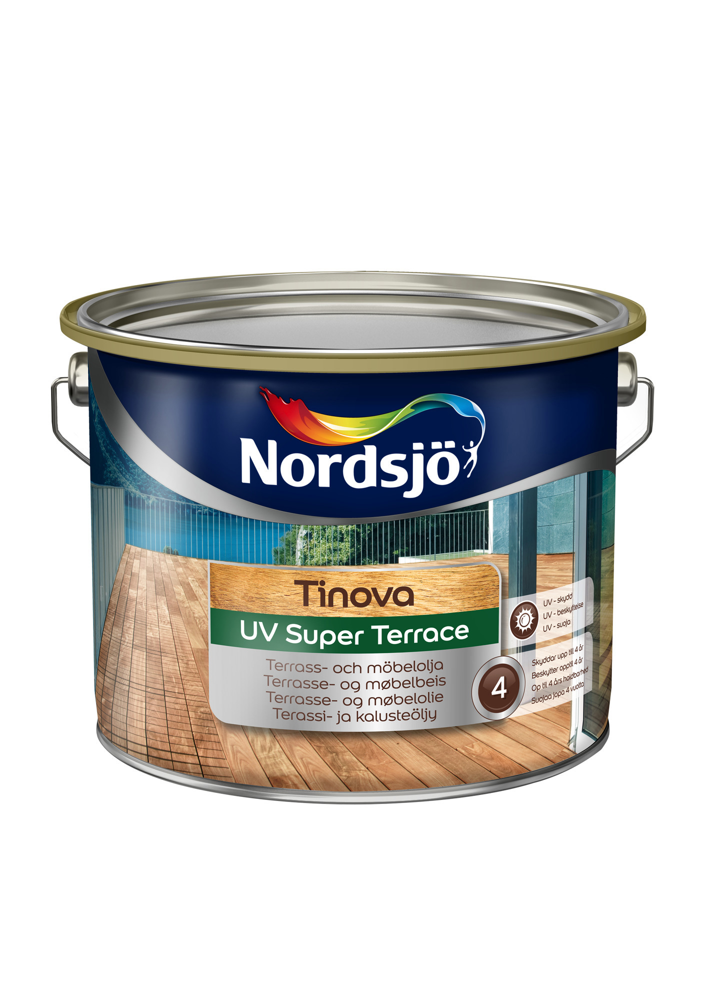 TERRASSOLJA TINOVA UV SUPER BC NORDSJÖ - Nordsjö