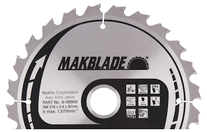 SÅGKLINGA 216X30X 24T TRÄ