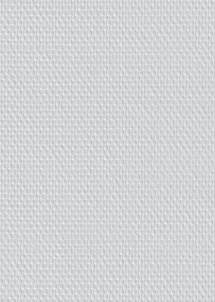 Vit väv med låg struktur och en tydlig textur av diagonala linjer i kvadratisk layout.