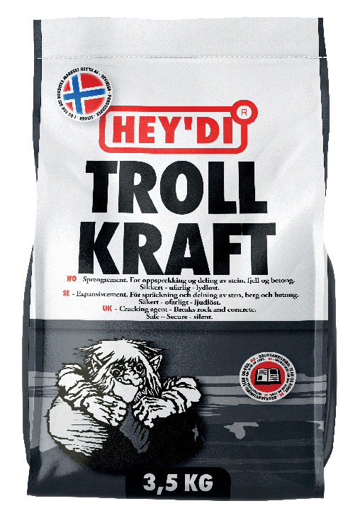 SPRÄNGCEMENT TROLLKRAFT 3,5KG - Thomee