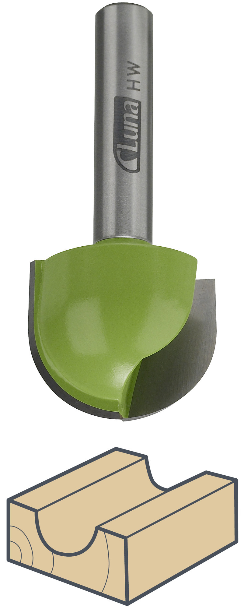 HÅLKÄLSFRÄSAR FÖR TRÄ LUNA - Luna Tools | Elverktygstillbehör, handverktyg & verktygssäkring