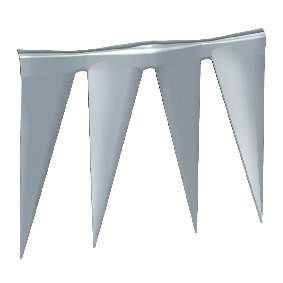 TANDAD SKARVPLÅT 25ST/PKT - Benders