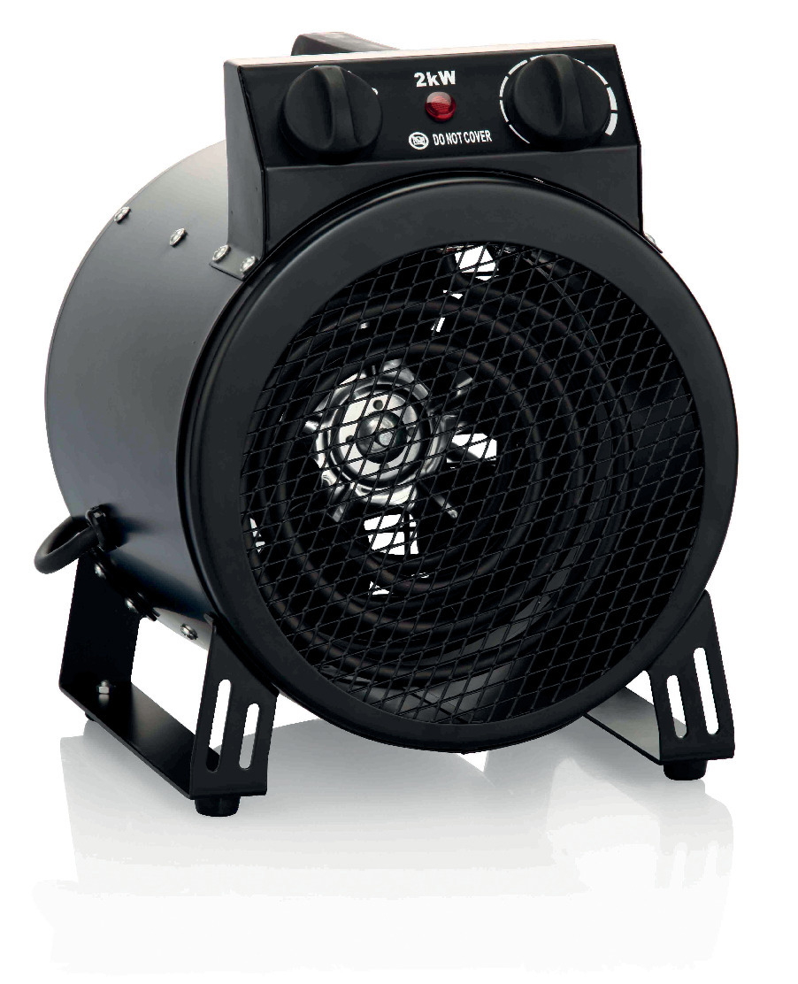 VÄRMEFLÄKT 2KW RUND BLACKLINE - Termo