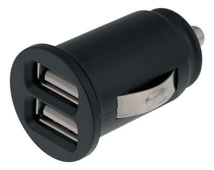 BILLADDARE DUBBLA USB 2,4 A