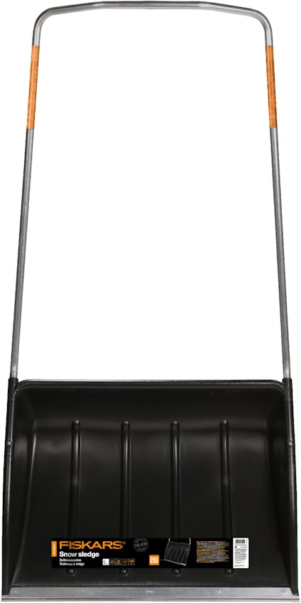 SNÖSLÄDE XPERT FISKARS PLAST MED ORANGE REFLEX