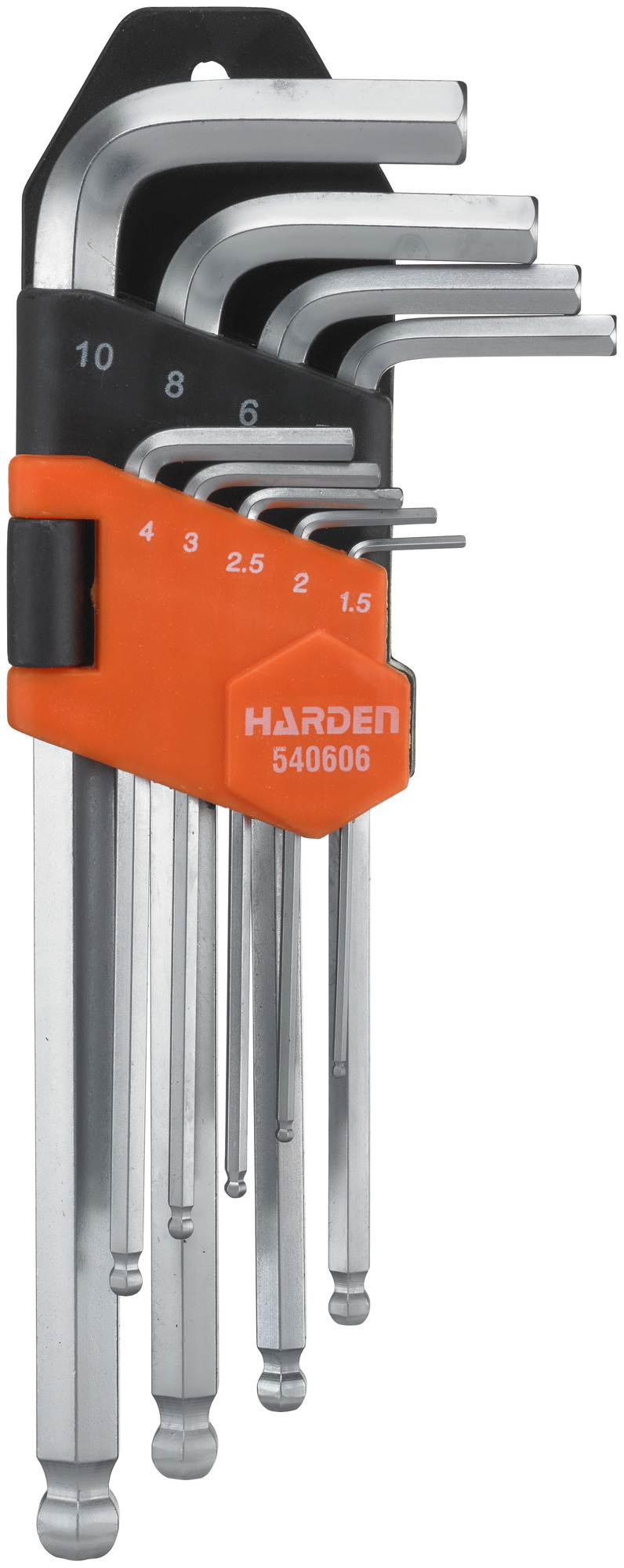 SEXKANTNYCKELSATS MM 9 ST - Harden