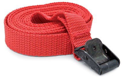 SPÄNNBAND 20MM 2,0M RÖD 300KG