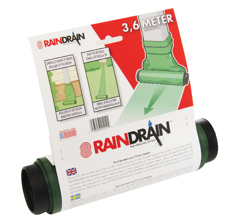 REGNVATTENSPR RAIN DRAIN 3,6M - Rain Drain