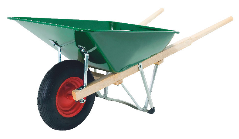 SKOTTKÄRRA EKEBY GRÖN MONTERAD - Hörby Bruk