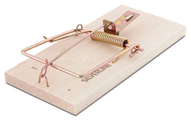 RÅTTFÄLLA BATTLER R1 TRÄ - Silverline