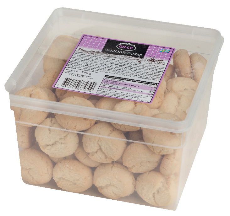 VANILJDRÖMMAR BURK 800G - Gille