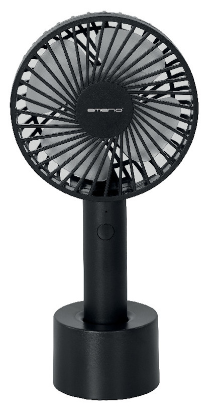 KALLUFTSFLÄKT BORD 10CM SVART 3W