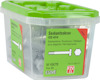 Sexkantsskruv ISO 4014, M 10X70, 25 st, delgängad, förzinkad. Grön förpackning med genomskinligt lock.