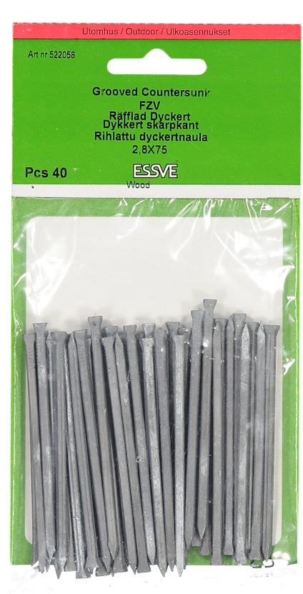 DYCKERT RÄFFLAD 2,8X75 40ST