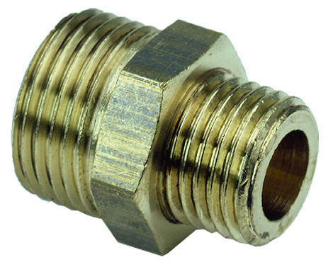 SEXKANTSNIPPLAR AV METALL UTVÄNDIG GÄNGA FÖRMINSKAD - Gelia