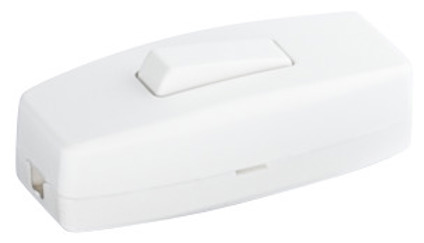 MELLANSTRÖMBRYTARE VIT 1-POL 4A 250V