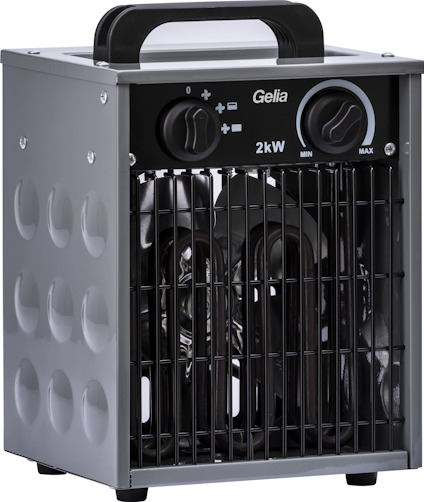 VÄRMEFLÄKT BYGG 2 KW 230 V IP24 FLÄKT-1000-2000 W