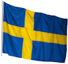 FLAGGA SVERIGE 240X150 CM