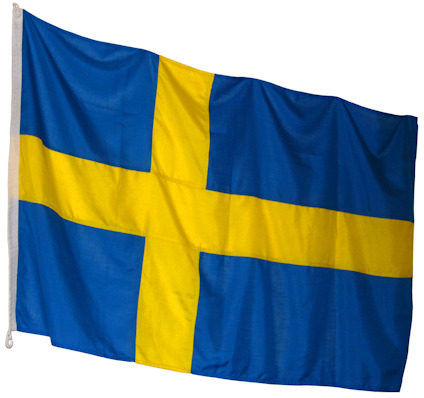 FLAGGA SVERIGE 240X150 CM