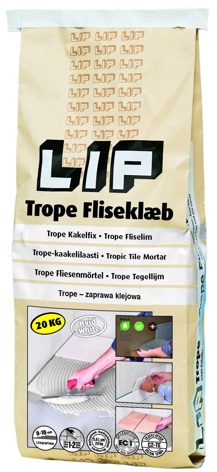 LIP TROPE KAKELFIX 20 KG - LIP