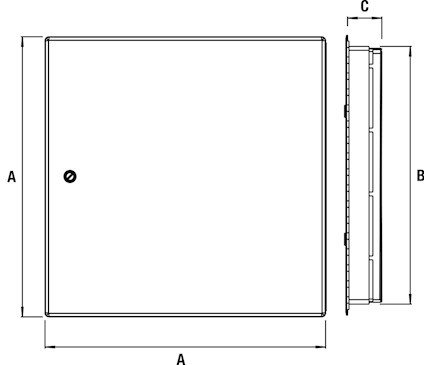 INSPEKTIONSLUCKA STD VIT