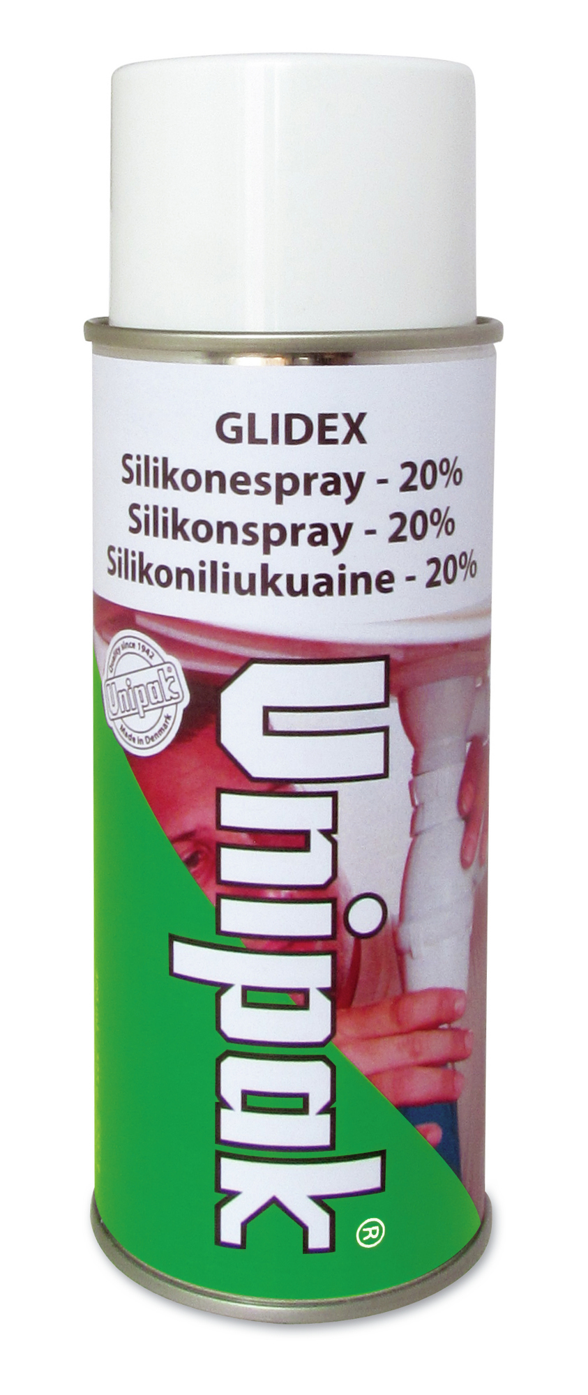 GLIDMEDEL GLIDEX UNIPAK SILIKONSPRAY 400ML - Unipak