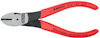 Tång med röd-svart handtag, stämpel "KNIPEX", text på sidan: "Chrom-Vanadin cap. Piano 1,5 mm".
