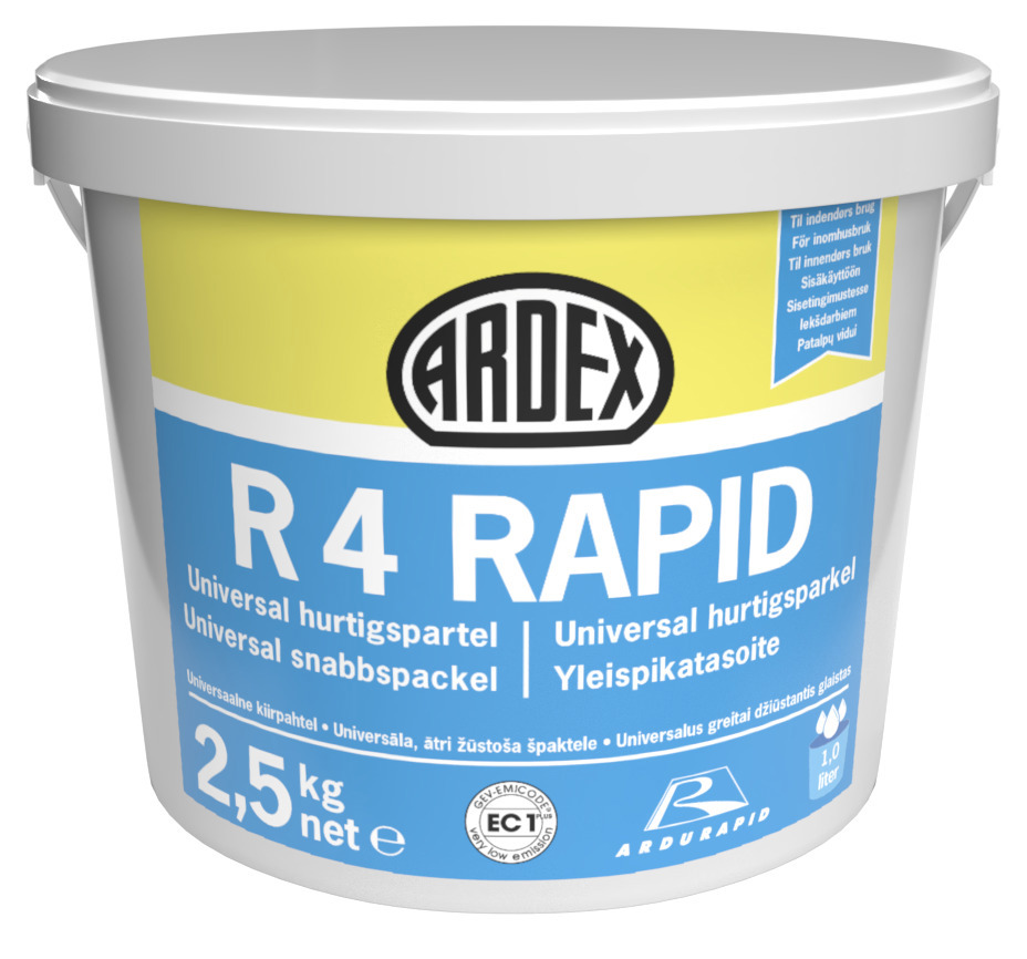 SNABBSPACKEL ARDEX R4 RAPID 2,5 KG - Ardex
